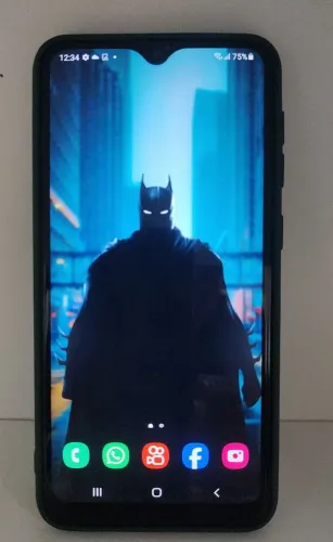 Celular com capa película cabo de carregador fone de ouvido faço entrega 