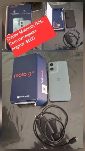 CELULAR MOTOROLA G05. PERFEITO!