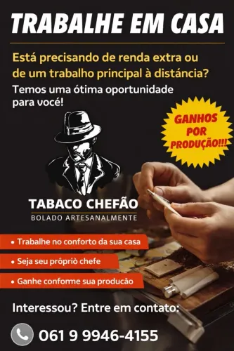 Trabalhe em casa renda extra ou principal 