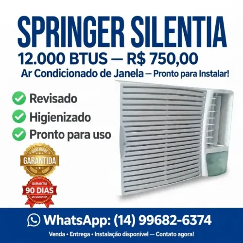 AR CONDICIONADO DE JANELA