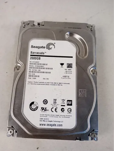 HD Seagate Barracuda 2TB ST2000DM001 (Não Funciona / No Estado para Peças e PCB)