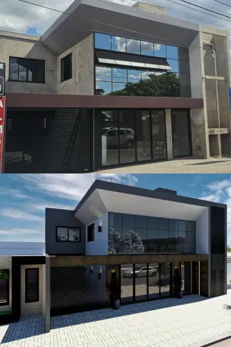 Prédio comercial no centro