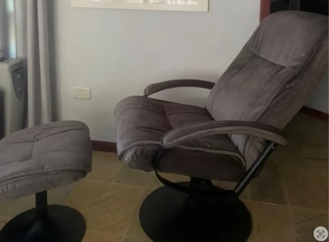 Cadeira do papai reclinável, confortável e bonita