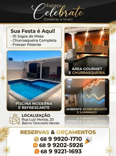 Espaço pra sua festa