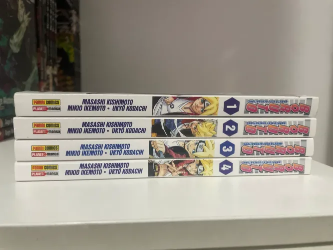 Manga Boruto volumes 1-4