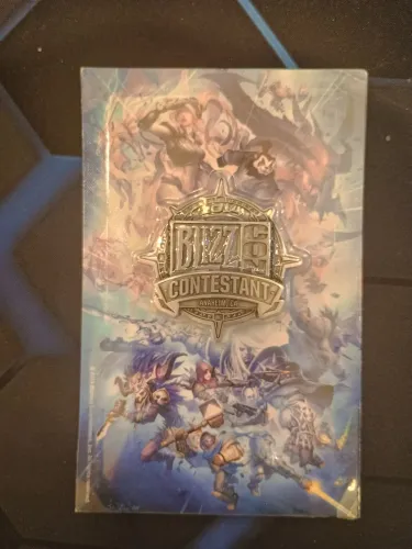 pin oficial blizzard blizzcon 2014 contestant anaheim ca raro colecionável