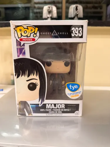 Funko Pop! Movies 393. Ghost in the Shell. Major Mokoto. F.Y.E. Exclusive