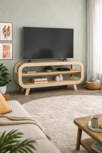 Rack Retrô Moderno a pronta entrega de fabrica 