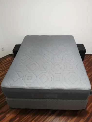 Cama Box Casal Colchão Molas ensacadas Euro Pillow