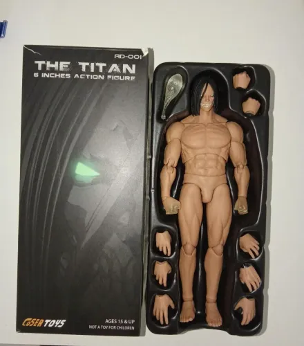 Eren Yeager Titã de Ataque (Attack on Titan) Coser Toys Usado 1/12