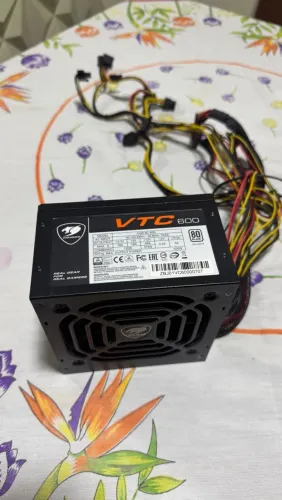 Fonte VTC 600w cougar PRA VENDER RÁPIDO
