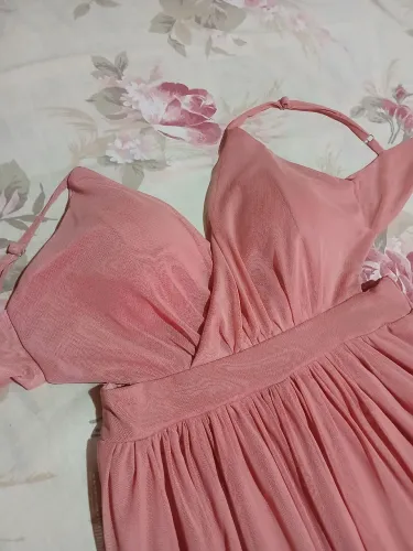 Vestido longo de festa