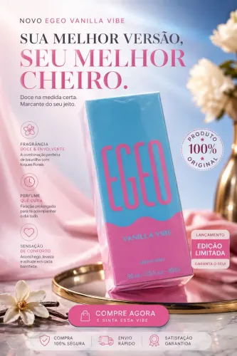 O novo Egeo Vanilla Vibe