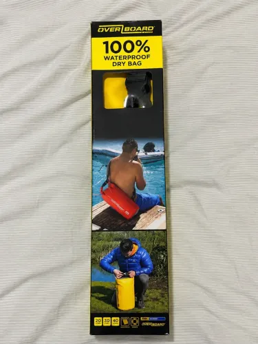 Dry Bag OverBoard 20 Litros Amarela - Nova e Lacrada
