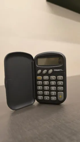QUEIMA DE ESTOQUE! CALCULADORA TRULY 319 A-8