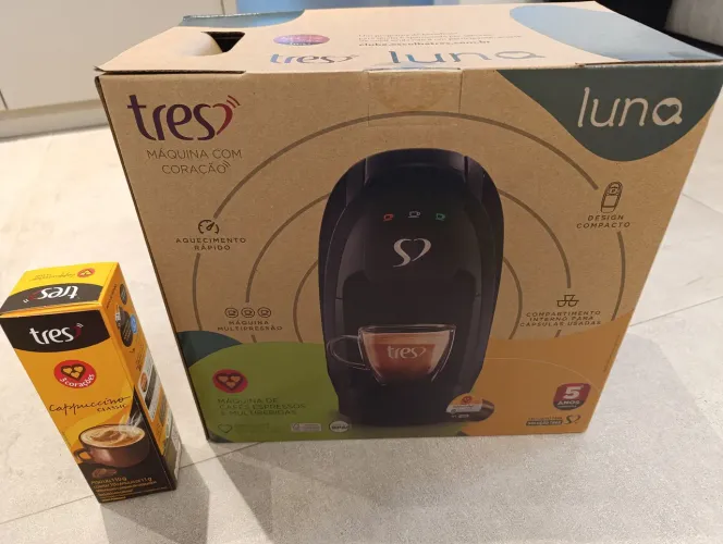 Máquina de espresso Três Corações G4 Luna
