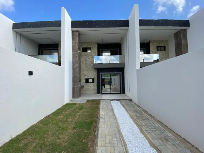 Casas Duplex Com 3 Suites No Eusebio, Proximo A Ce 010! Cód. ECN3E