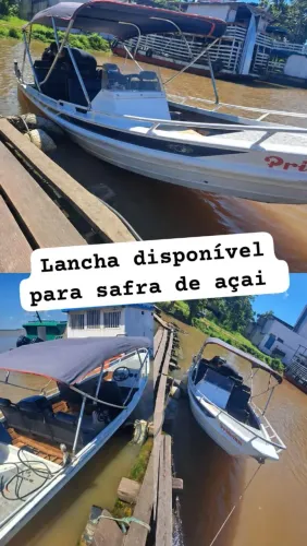 Lancha no boleto 