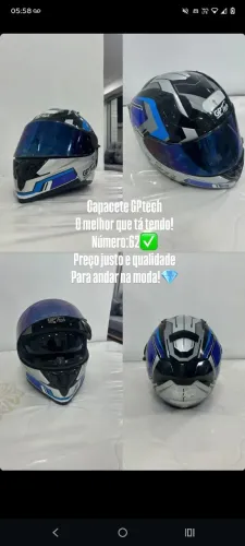 Capacete diferenciado pra vender hoje ?
