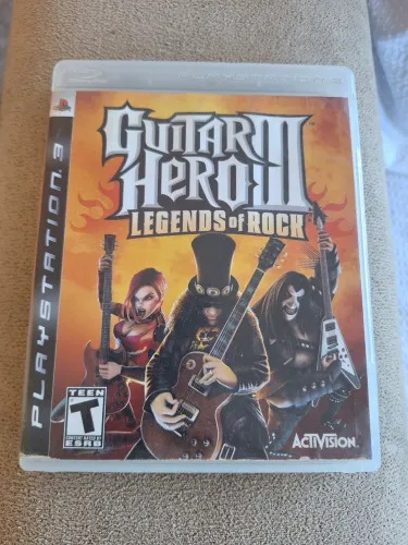 Jogo ps3 guitar hero lll