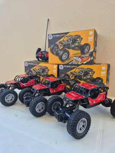 Jeep Off-Road Controle Remoto 4x4 Recarregável USB | Frete Grátis e Aceitamos cartão