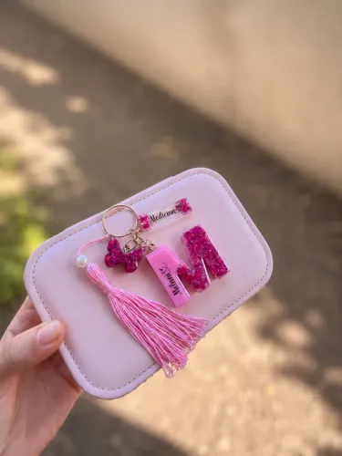 Chaveiro personalizado de resina