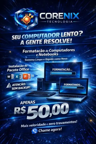 Formatação e instalação de programas 