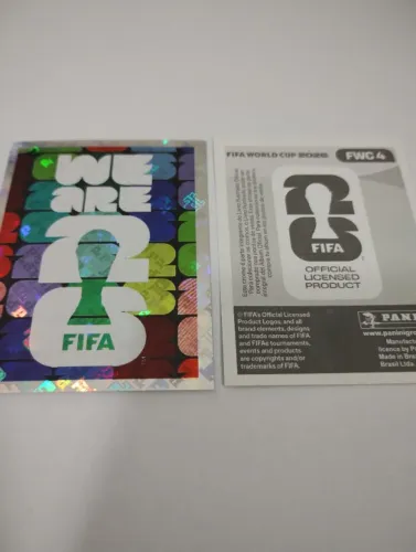 Figurinha FWC 4 Taça Copa 2026
