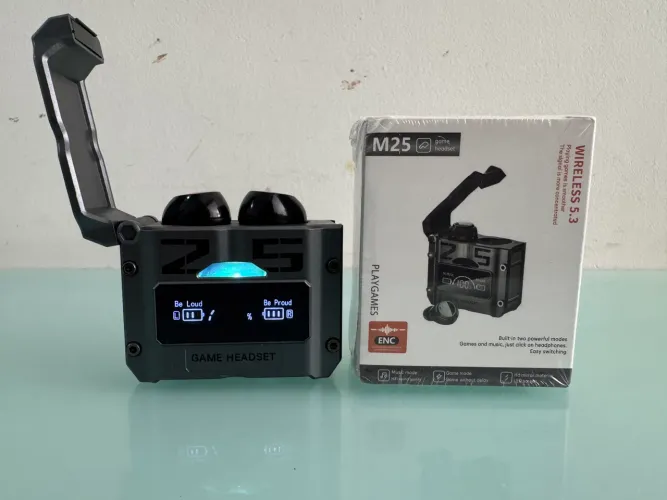 Fone bluetooth gamer M25 