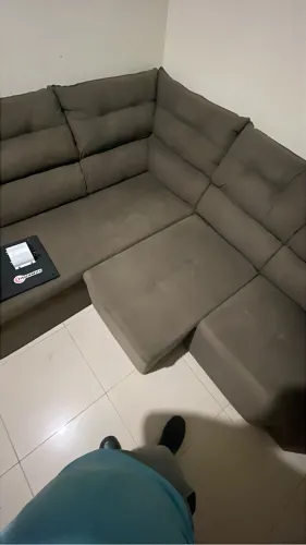 Sofá novo, 3 meses de uso