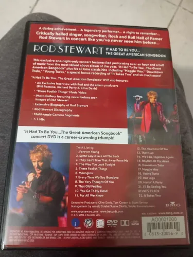 DVD ROD STEWART ? IT HAD TO BE YOU - INDICADO AO GRAMMY