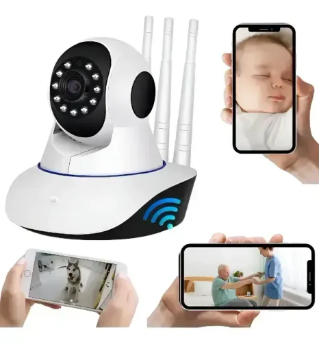 Camera Wifi 3 Antenas app YOOSEE *NOVA*