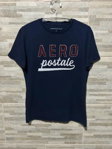 Camiseta básica azul Aeropostale p