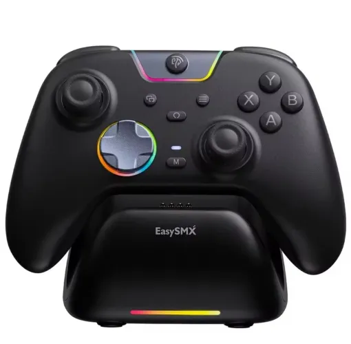 CONTROLE EASYSMX X05 PRO + BASE DE CARREGAMENTO