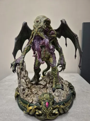Estátua Elder God Cthulhu: H.P Lovecraft RPG