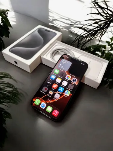 IPHONE 15 PRO 5G 128GB/BLACK TITANIUM 