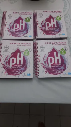 Kit Livros 2 Ano Do Ensino Medio Ph Formação Geral Basica