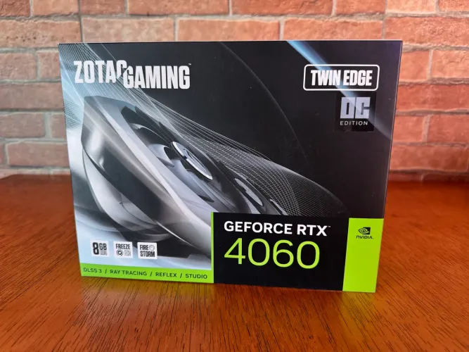 Placa de Vídeo Zotac NVIDIA GeForce RTX 4060 Twin Edge OC, 8GB, GDDR6, DLSS, Ray Tracing
