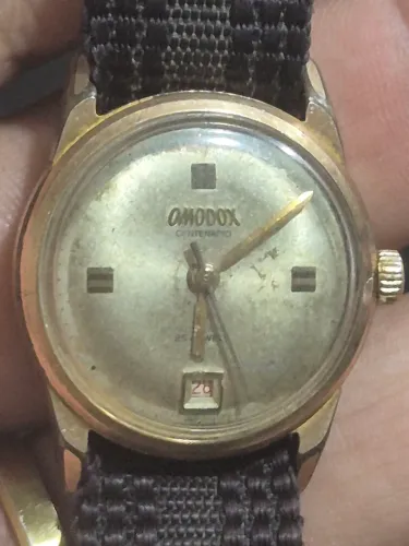 Relógio OMODOX DOURADO AUTOMÁTICO - TODO REVISADO