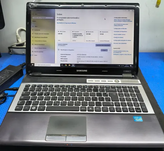 Notebook Samsung Core i7 | 8GB RAM | SSD 120GB | Placa de vídeo Nvidia | Rápido!