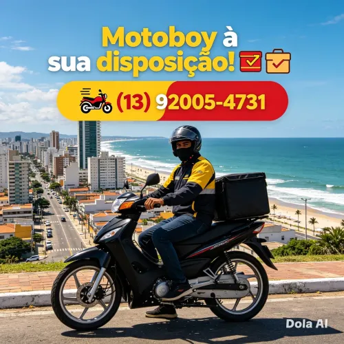 ? MOTOBOY | MOTO FRETE | ENTREGADOR RÁPIDO - PRAIA GRANDE E REGIÃO ?