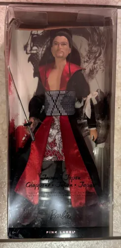 LOUCUUURA Barbie Collector Dolls of the World Japan Ken Doll (Samurai)