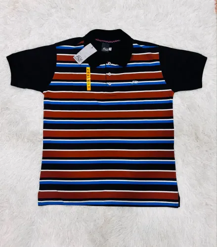 Camisa polo his listra horizontal