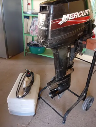 Motor popa / aceito oferta motor e tanque sem o carrinho