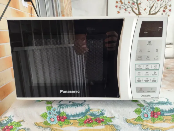 Microondas Panasonic,21 lts,110 volts, entrego e dou garantia 