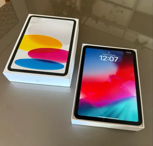 iPad 10ª Geração Wi-Fi 256GB Prata - Semi Novo | Excelente Estado 