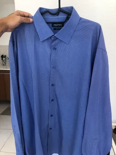Camisa Social Azul