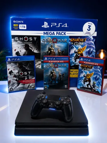 PS4 SLIM 1TB - MEGA PA