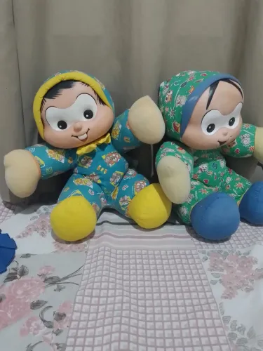 Bonecas antigas monica e cebolinha 