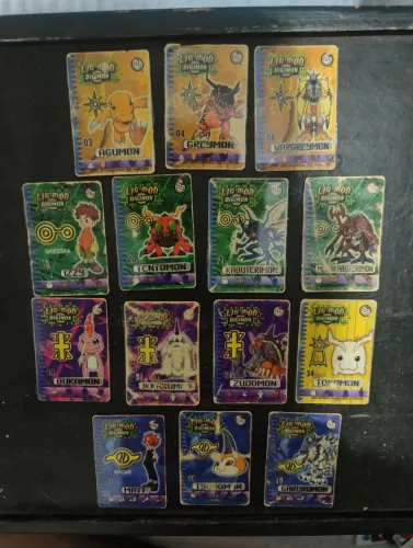 Cards Digimon Elma Chips 2001